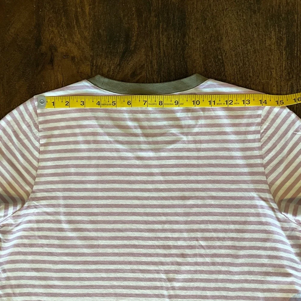 Madewell Women’s Northside Vintage Ringer Tee in Tierney Stripe in Large - Picture 4 of 5